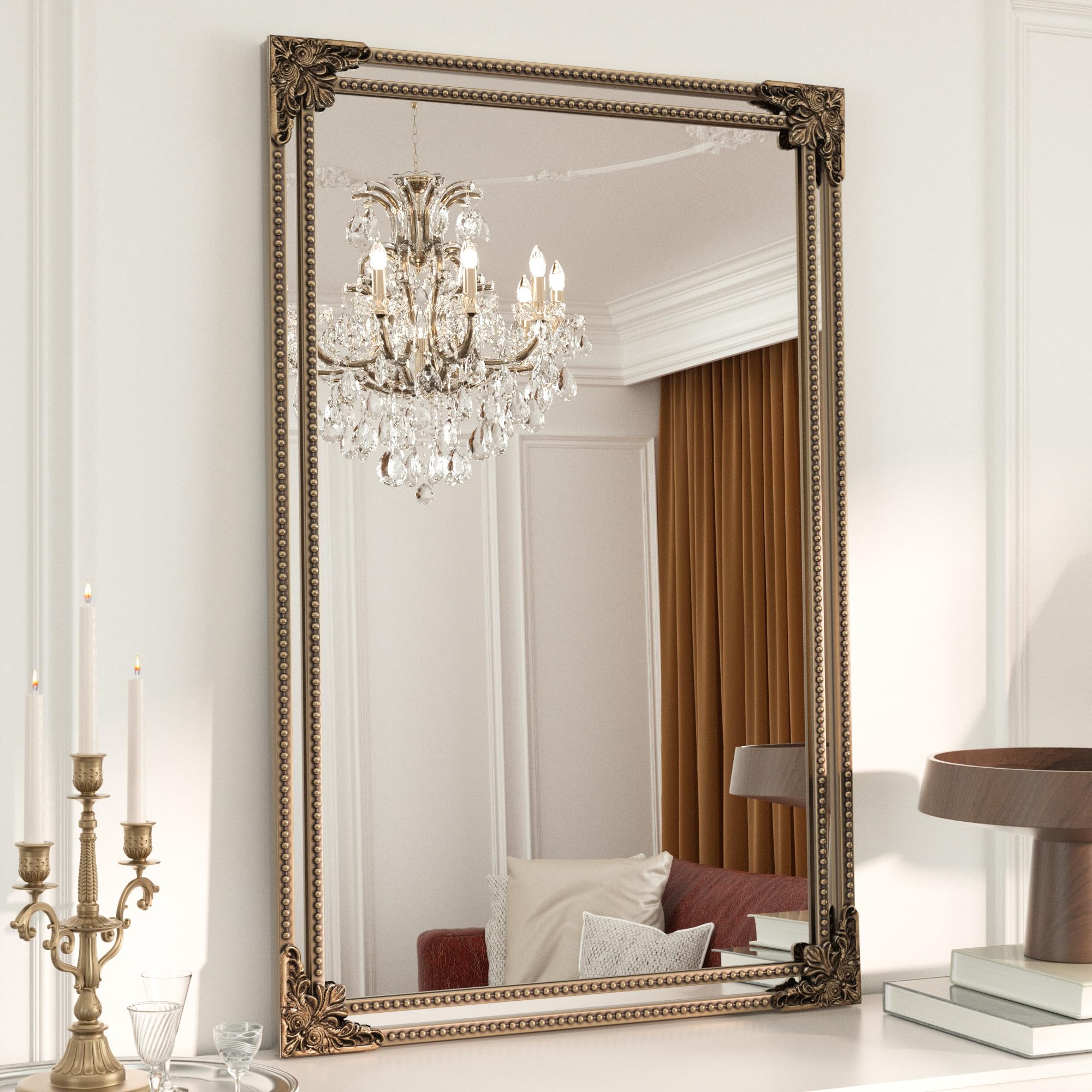Amazon.com: Keonjinn Vintage Mirror for Wall, 24